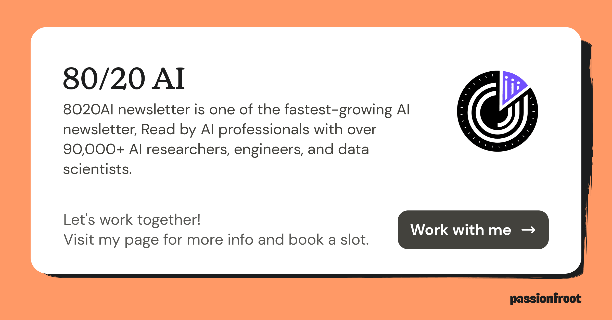 80/20 AI | Passionfroot