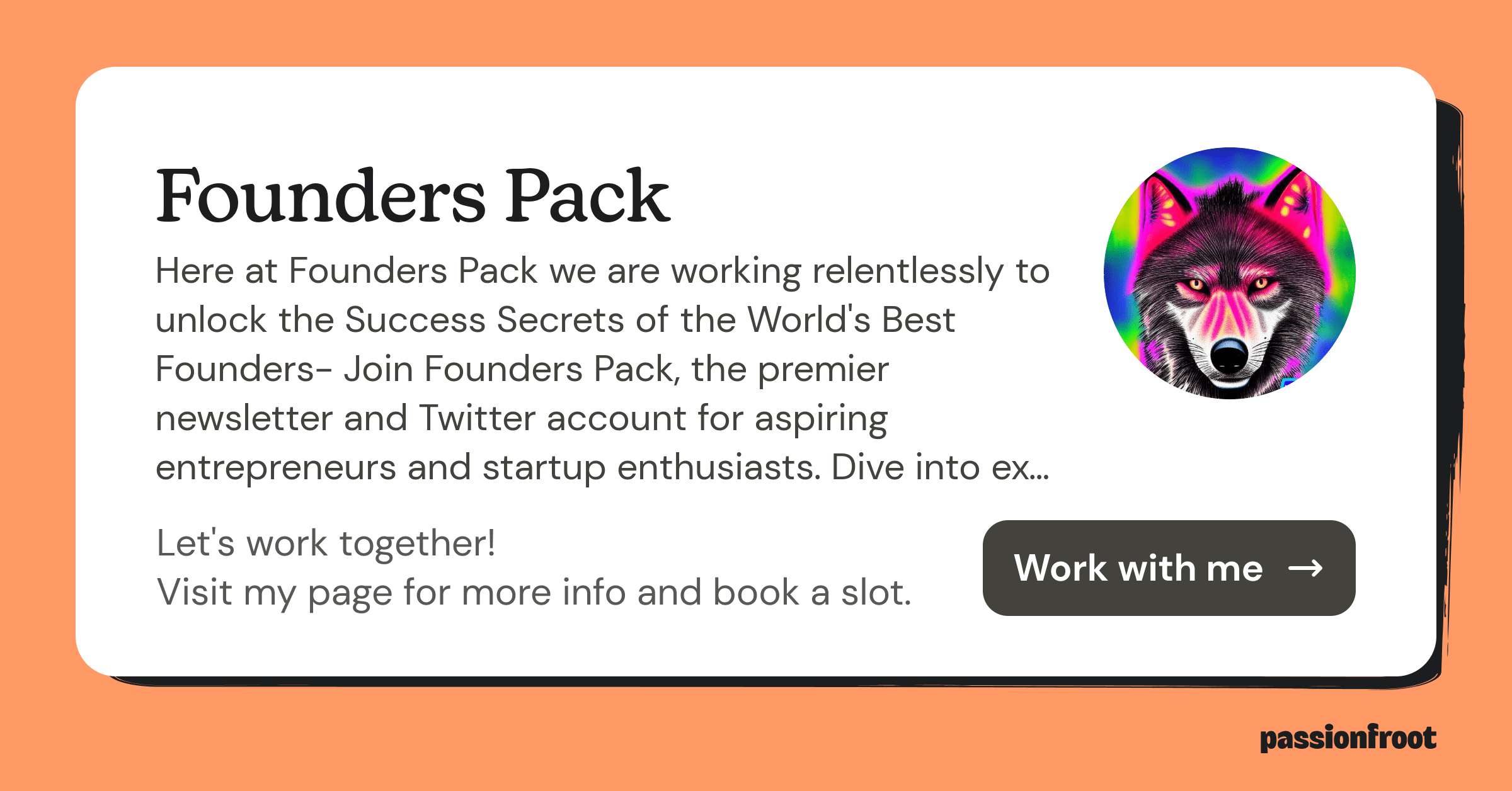 Founders Pack | Passionfroot