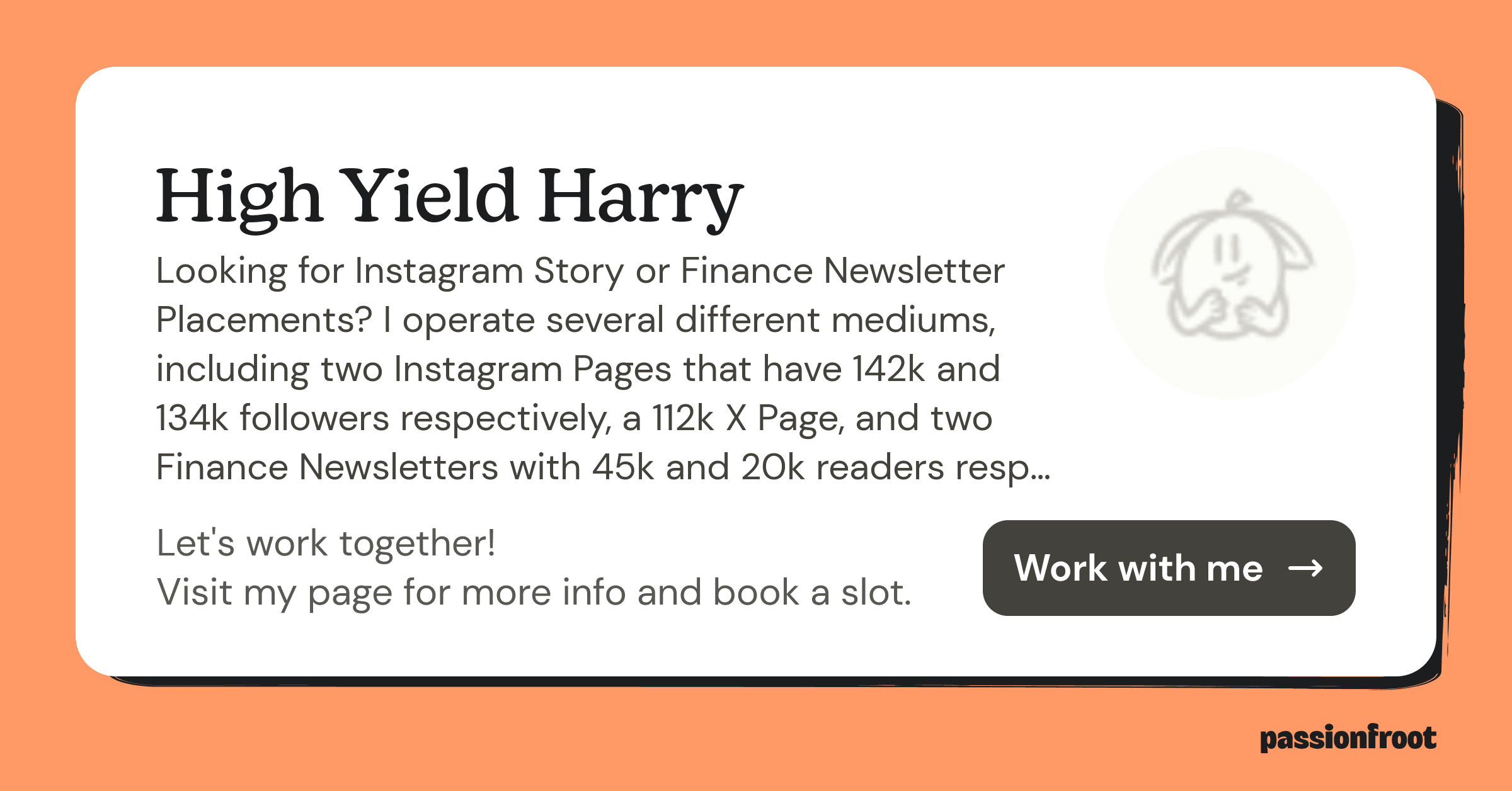 High Yield Harry | Passionfroot
