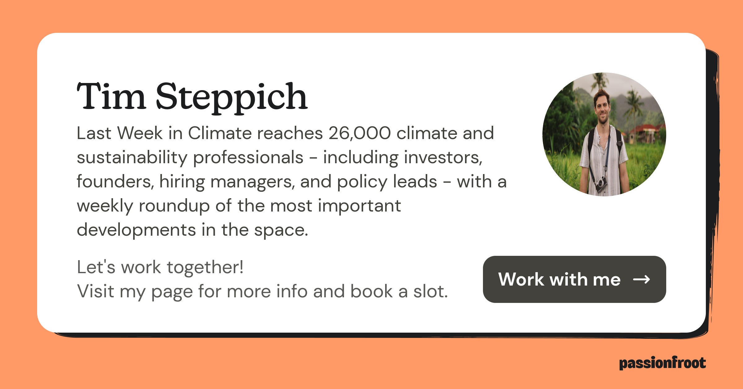 Tim Steppich | Passionfroot