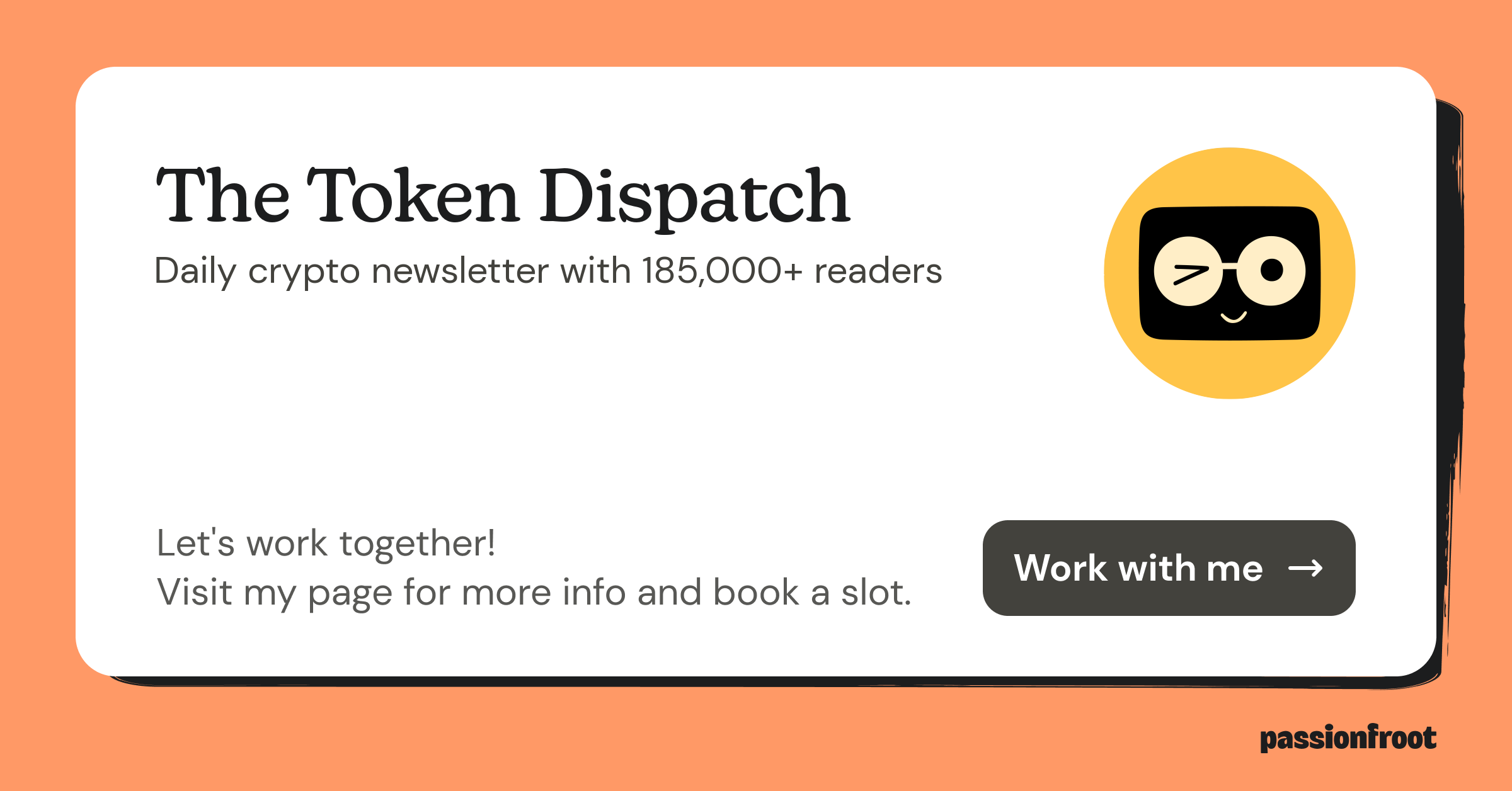 The Token Dispatch | Passionfroot